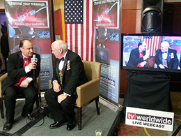 AdvanFort President, Captain William H. Watson, was interviewed on piracy by Dave Gardy, CEO of TV Worldwide, during the U.S. presidential inauguration. AdvanFort President, Captain William H. Watson, was interviewed on piracy by Dave Gardy, CEO of TV Worldwide, during the U.S. presidential inauguration.